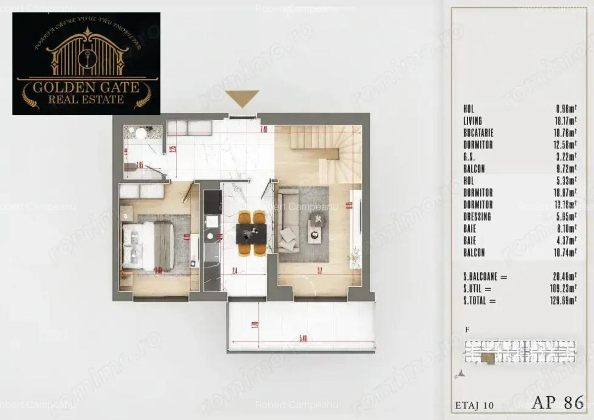 COMISION 0 Duplex 4 Camere Th Pallady Predare 2026 Oportunitate TVA 9% - 3