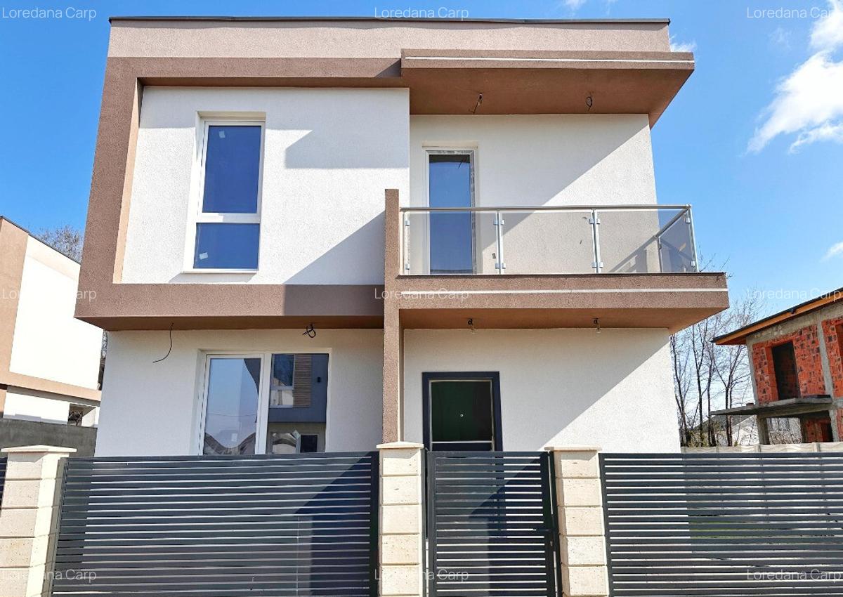 Vila individuala P+1E - 4 camere - 3 bai - teren 400mp - beci - 2