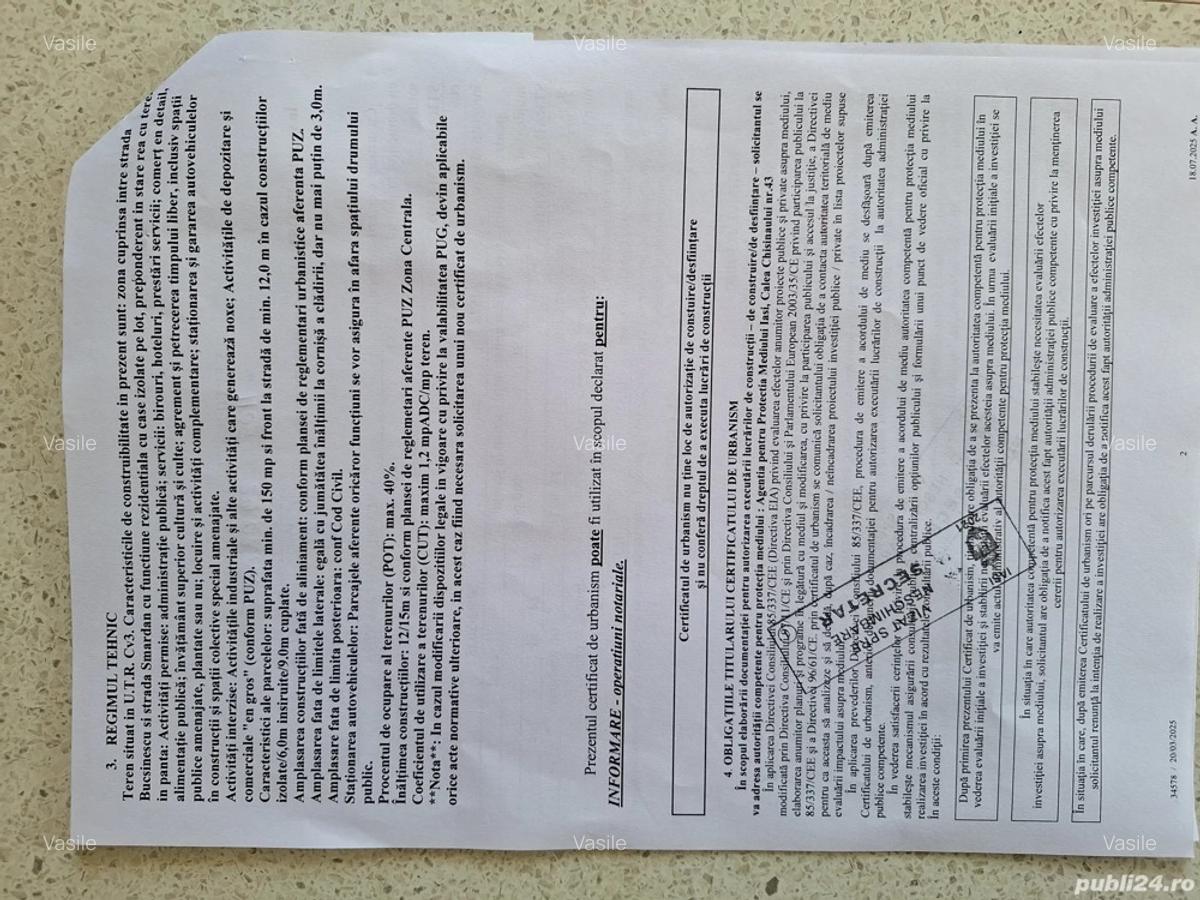 Teren cu casa in Ia?i pe strada Smardan - 2