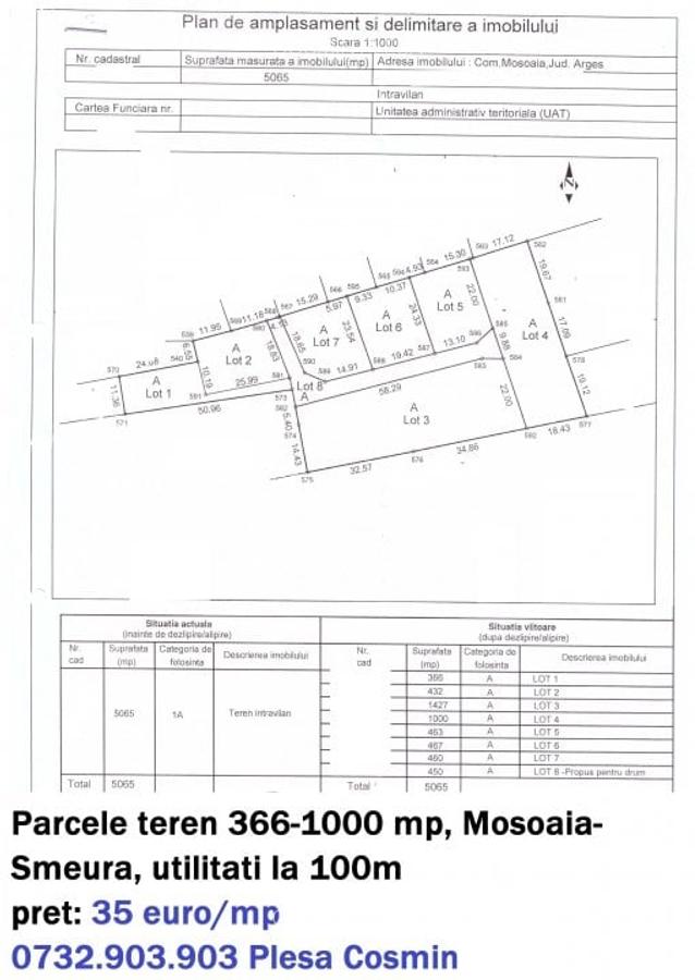 Terenuri Trivale, diverse suprafete, utilitati - 8