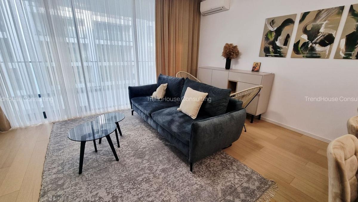 Apartament cu 2 camere semidecomandat, mobilat în Băneasa - 2