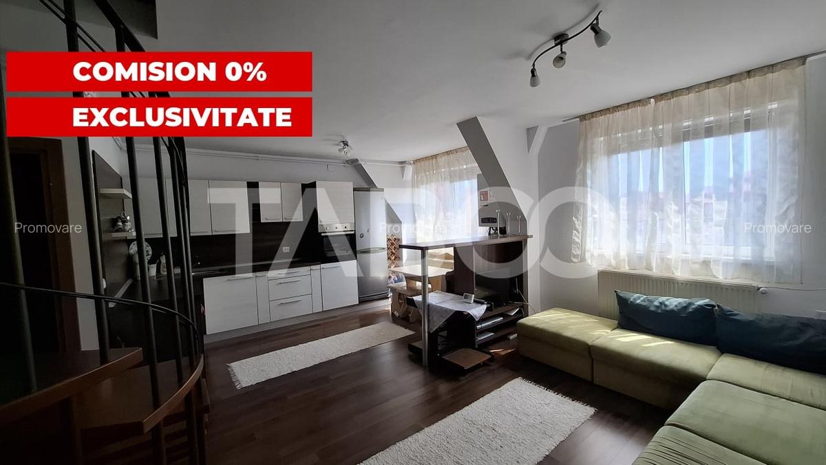 Apartament de vanzare 4 camere decomandat 96 mpu Valea Aurie Sibiu - 1