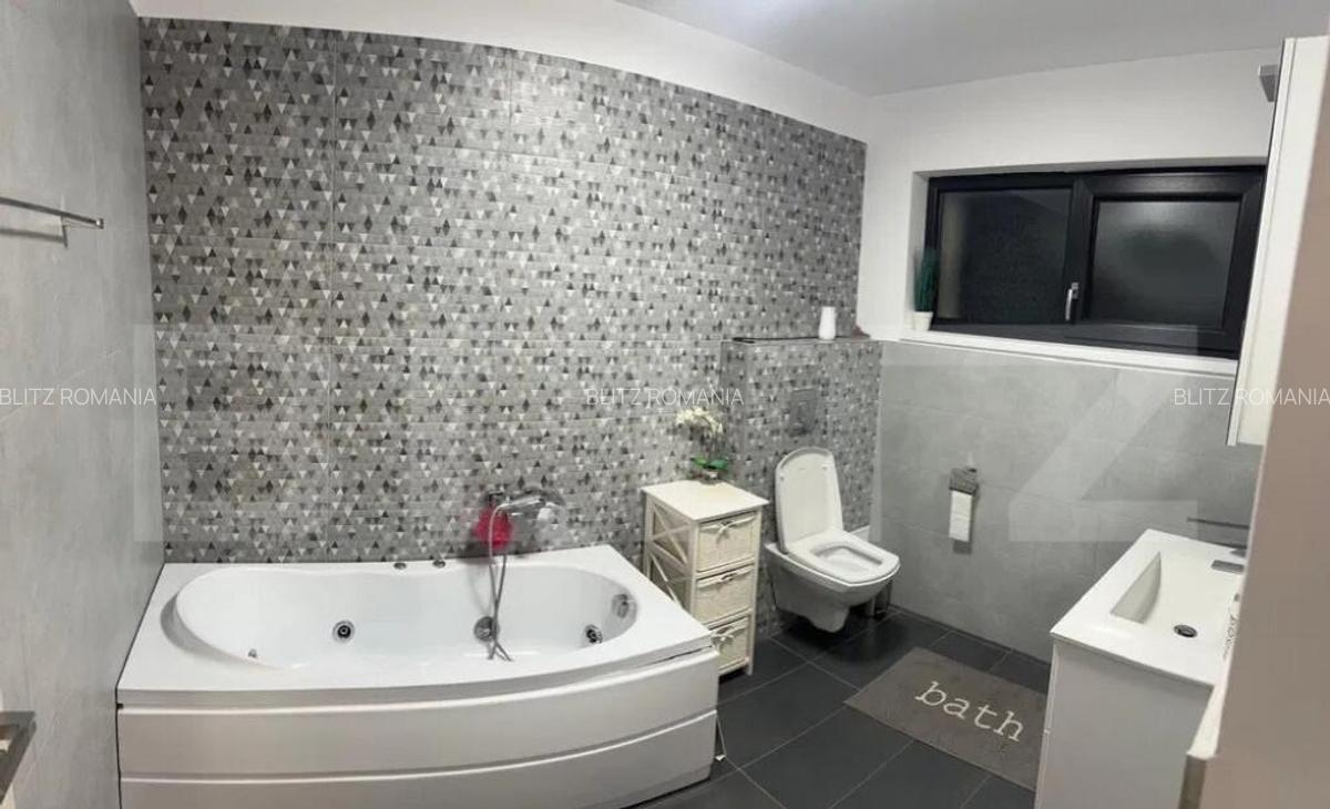Casa mobilat modern, 3 camere, dressing, parcare, curte 450 - 6