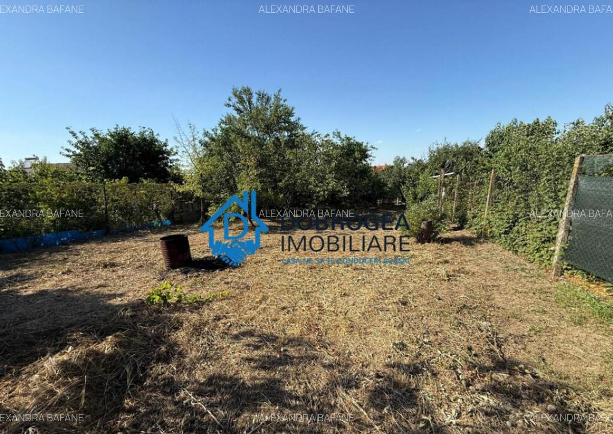 Caslita - teren 513 mp, pomi fructiferi, casa 2 camere - 10