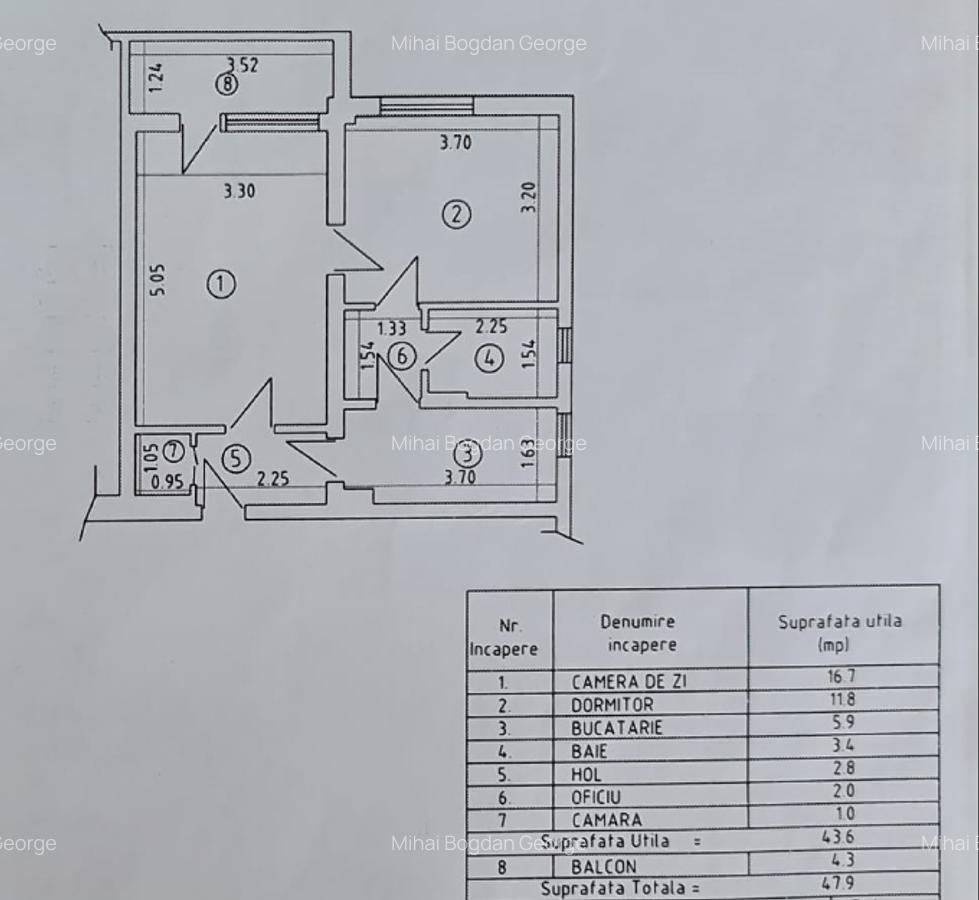 Ap 2 cam in Campina- et 2/4- 58.000e - 10