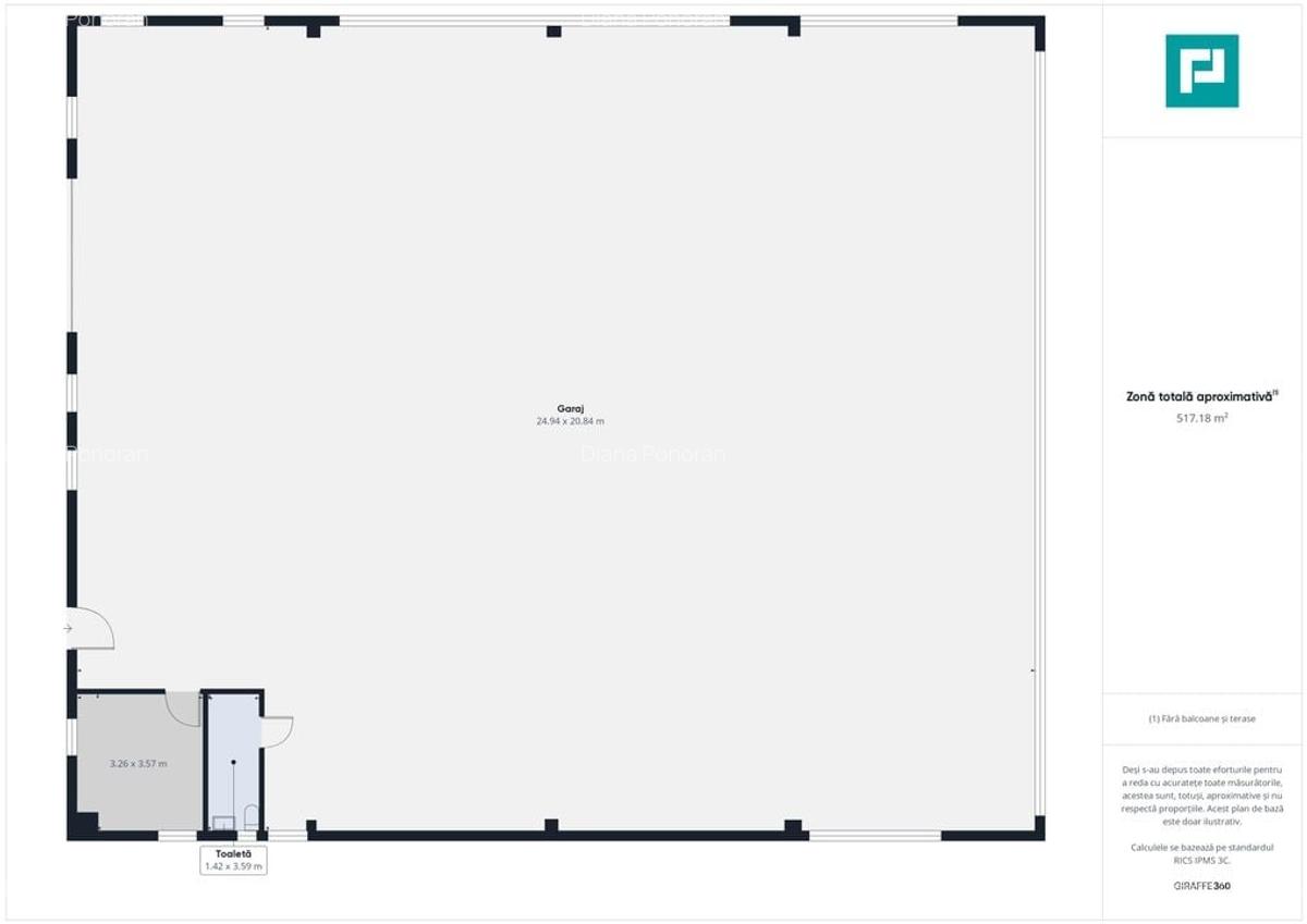 Hala 525mp, Popești Leordeni - 2