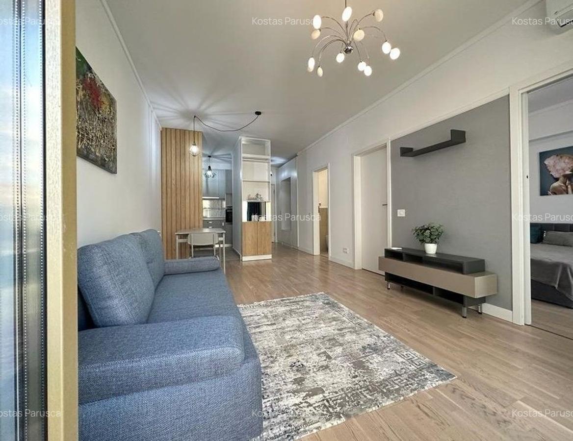 Apartament cu 2 camere semidecomandat, mobilat în Bucureștii Noi - 1