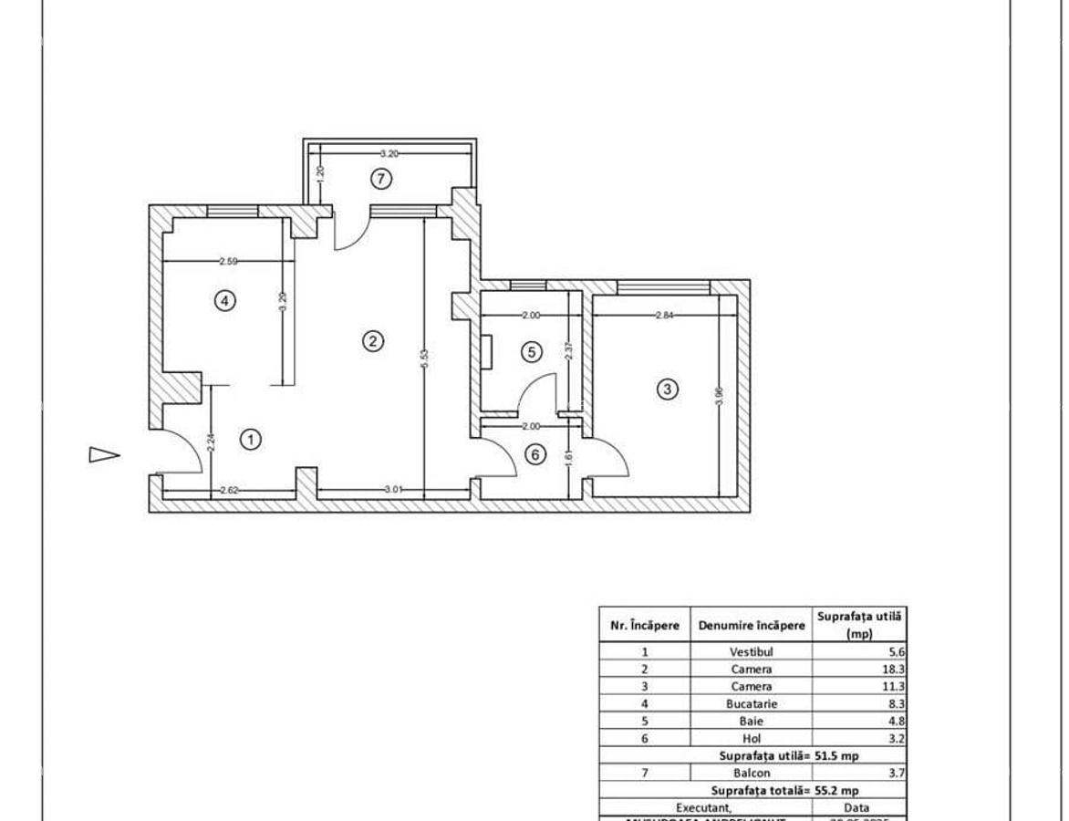 Vanzare apartament 2 camere, Bd Ferdinand | Iulia Hasdeu | Bloc 1983 stradal, re - 22