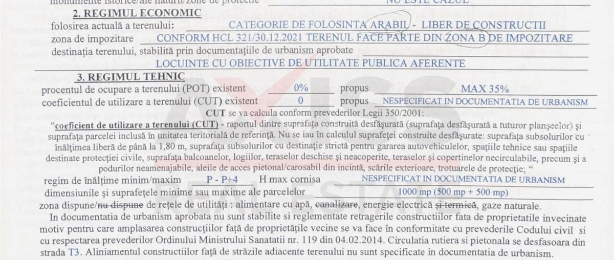 Teren 1000 mp intravilan, utilitati, P+4E, zona canal – Mamaia Nord - 3