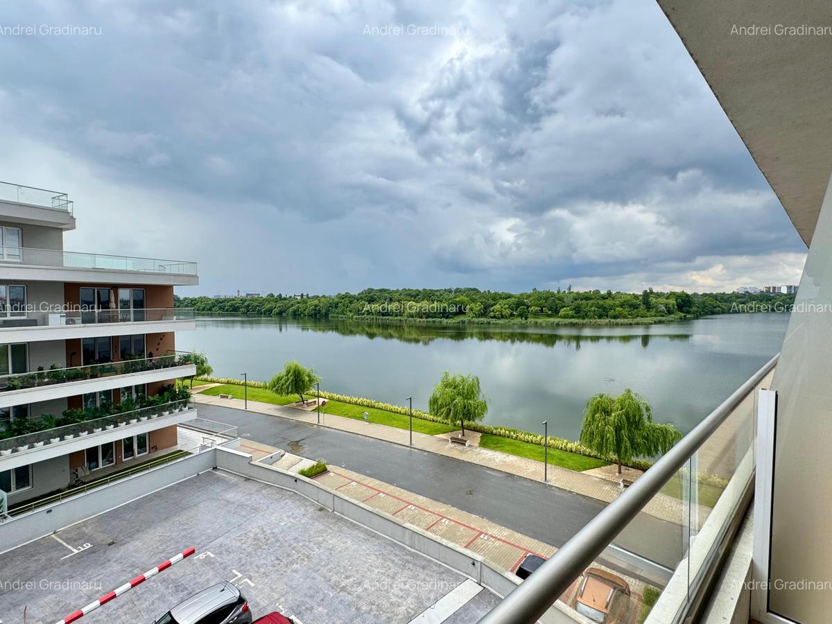 Garsoniera de Inchiriat cu vedere la lac - primul chirias - parcare subterana - 13