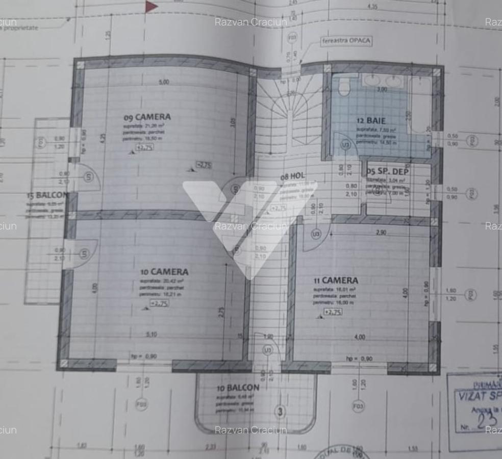 Casa moderna 5 camere si teren 740 mp de vanzare in Cristian Sibiu - 13