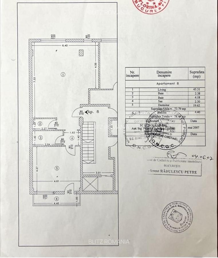 Apartament cu 2 camere, 74 mp utili, parcare subterana - zona Dudesti - 14