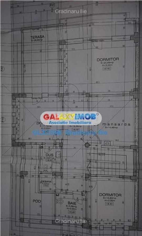 Vanzare  vila  8 camere  Bucurestii Noi / Zona Laminorului / Oas - 18