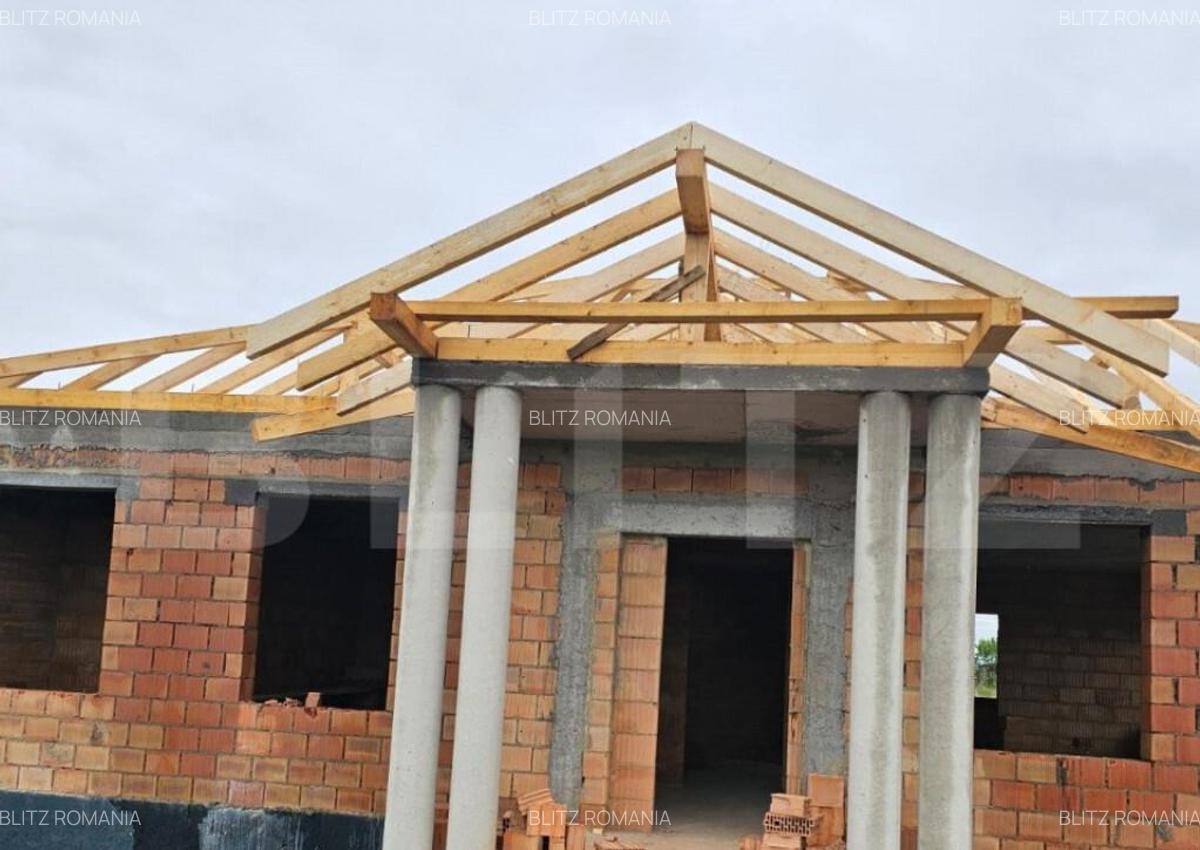 Casa 129mp utili, 500 mp, incalzire in pardoseala, Sanpetru - 9
