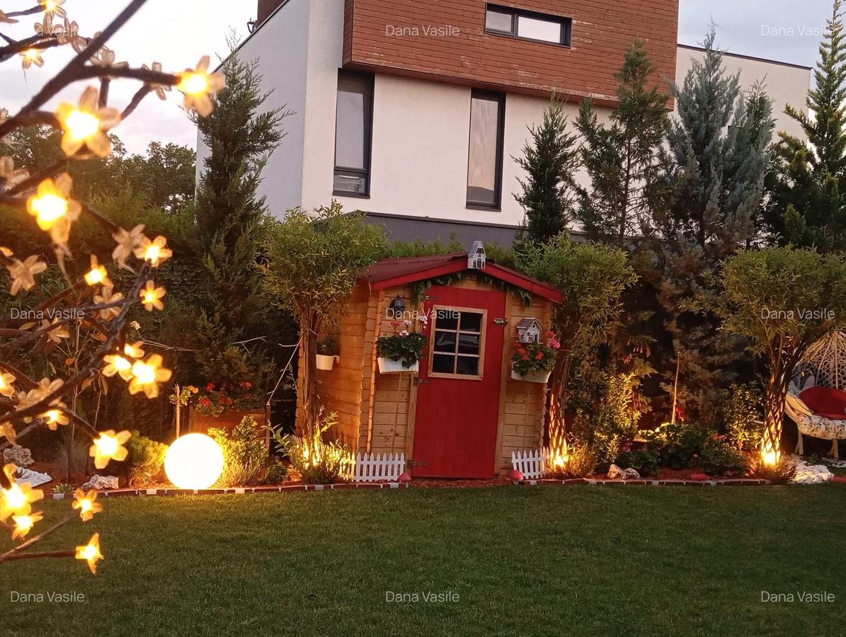 Vilă P+1, 4 dormitoare, 168 mp, mobilată și utilată | Pipera – Tunari - 24