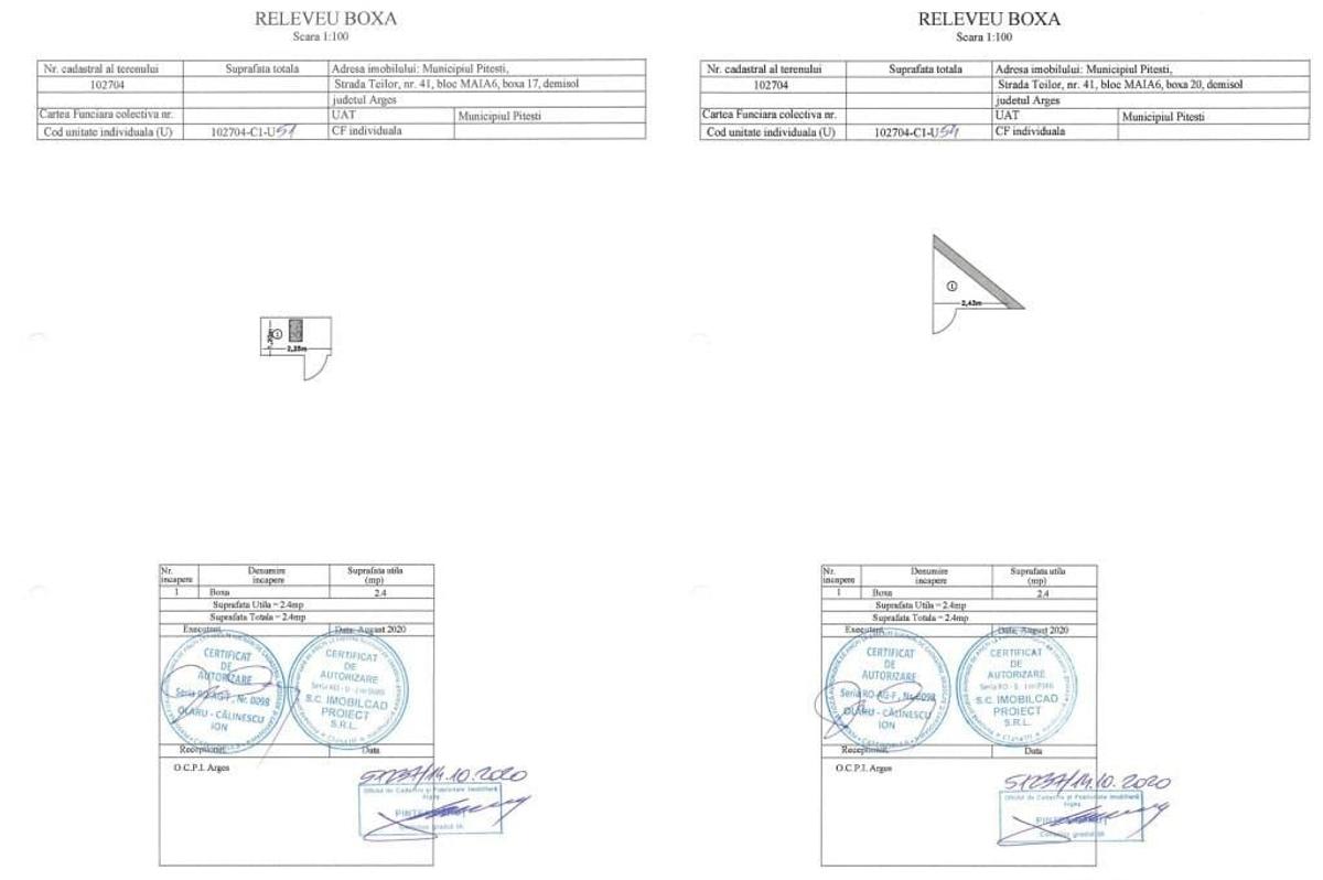 Boxa depozitare | Bloc nou Pitesti, Teilor - 6