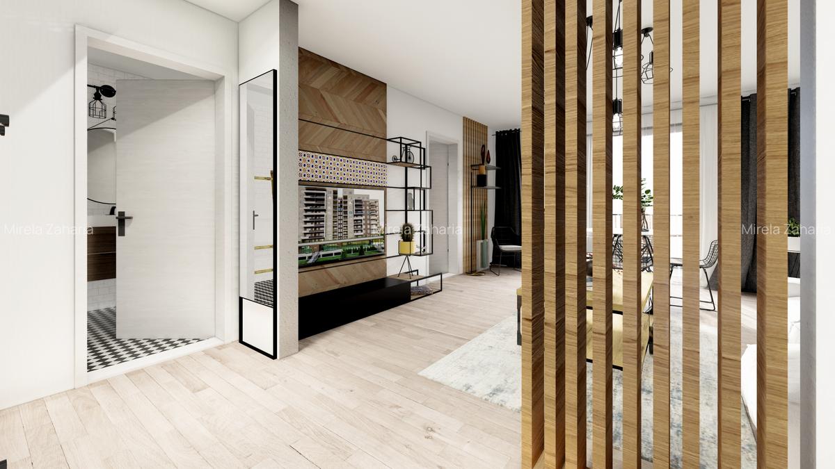 Garsonieră -Zona Mall Coresi- Tractorul – ARMONIA RESIDENCE - 5