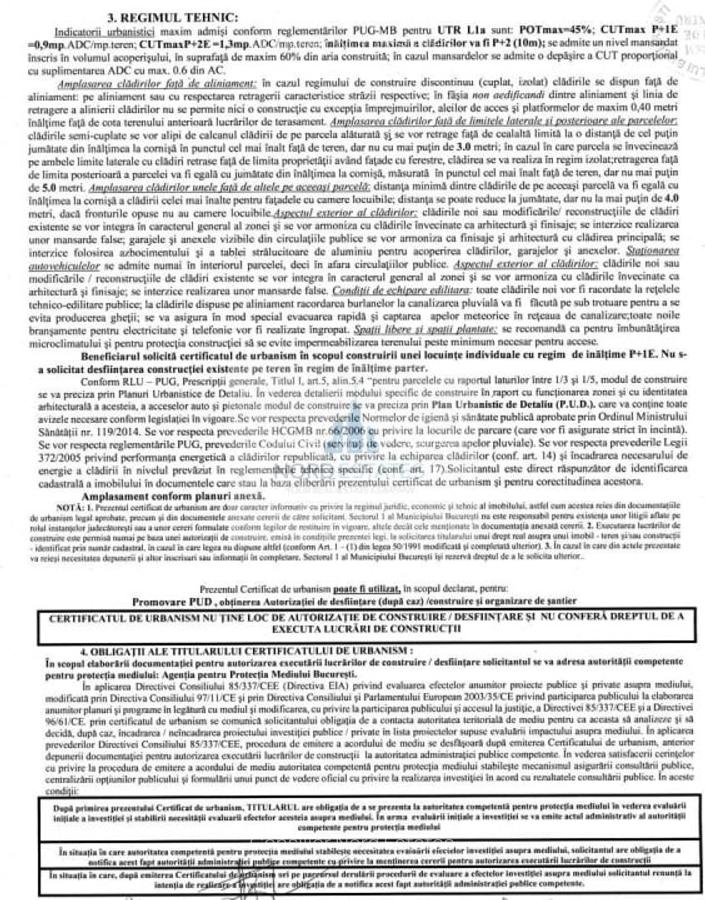 Teren casa in Sector 1, cu Urbanism-Bucurestii Noi-Sos.Chitilei - 8
