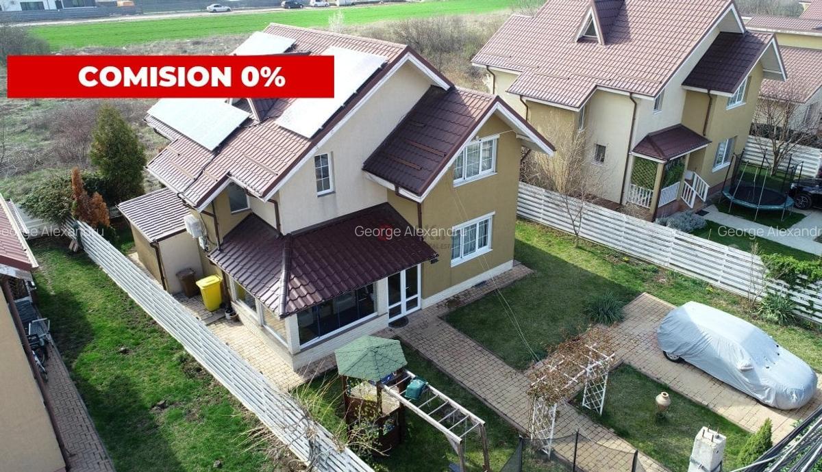 Vila 4 Camere, - Panouri Solare, Sistem Alarma si Gradina - Domnesti - 3