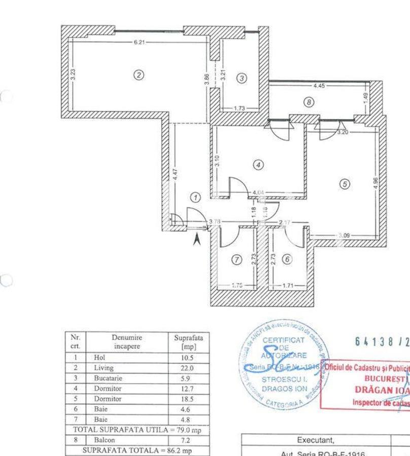 | 3 camere | ONE COTROCENI | DESIGN INTERIOR inclus | - 17