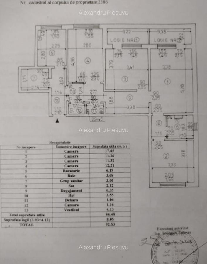 DE VANZARE-APARTAMENT 4 CAMERE-ALEXANDRU CEL BUN - 8