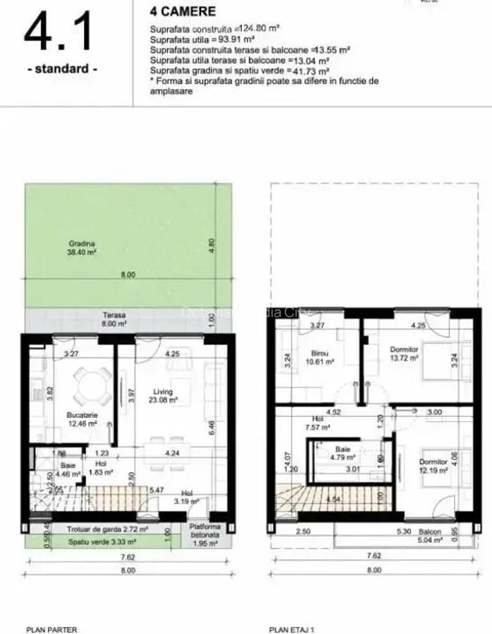 Casă cu 4 camere în Pipera - 7
