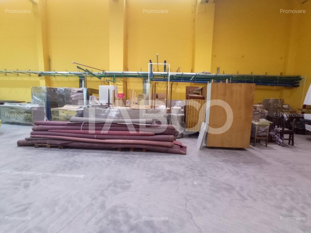 Spatiu Industrial 1000 mp utili cu birouri si parcari Central Sibiu - 2