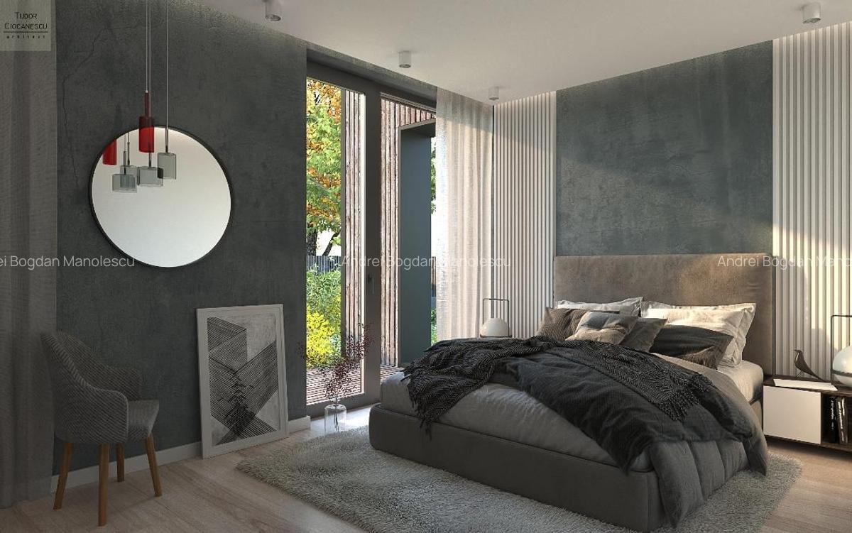 Vanzare vila lux  cu arhitectura premium si curte mare in Magurele - 4