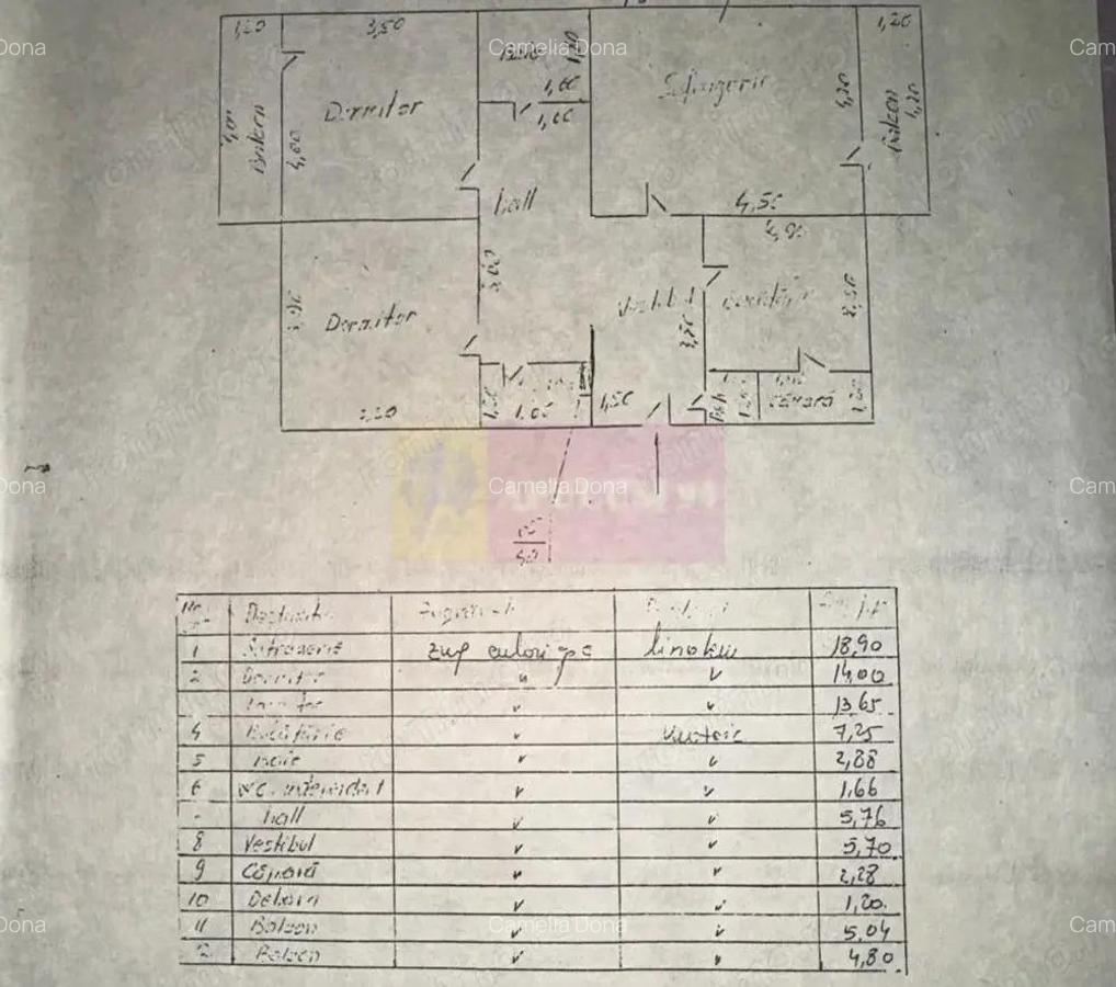 Vanzare apartament de 3 camere Tineretului-Pasaj - 10