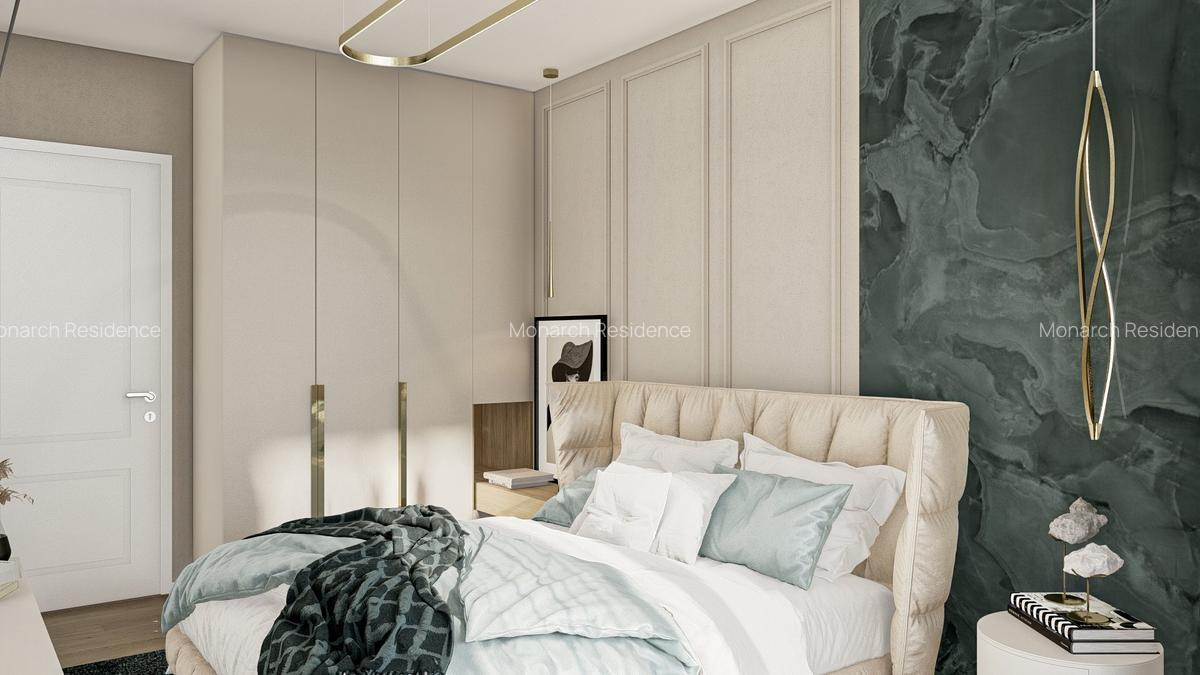 3 camere, vedere pe 2 parti, 2 bai - MONARCH RESIDENCE - 12