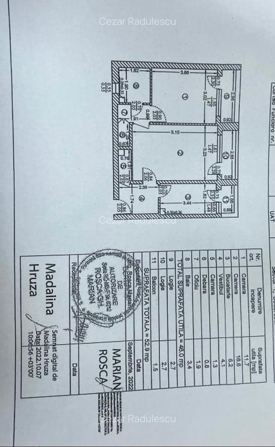 Apartament 2 Camere Zona Perla Fara Risc Seismic - 15