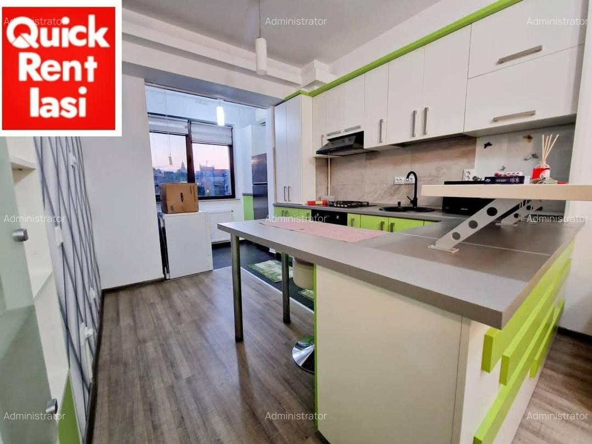Palas Mall Bloc Nou Lazar Residence Apartament 2Camere Open Space Modern - 11