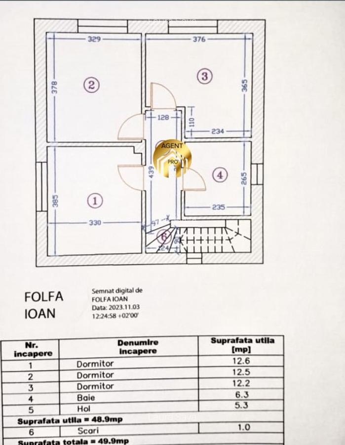 Vila Single 4 camere - 300 mp teren - Toate utilitatile - Otopeni Odaile - 4