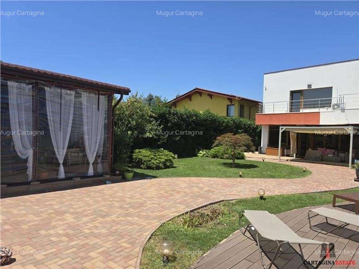 Vila eleganta S+P+1+M - Pipera / Drumul negru / 1170mp teren - 8
