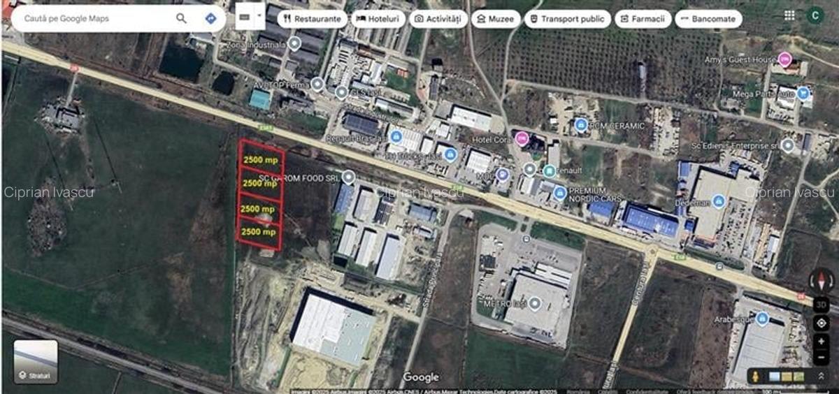 Teren intravilan industrial sau comercial ,Zona Metro - 2