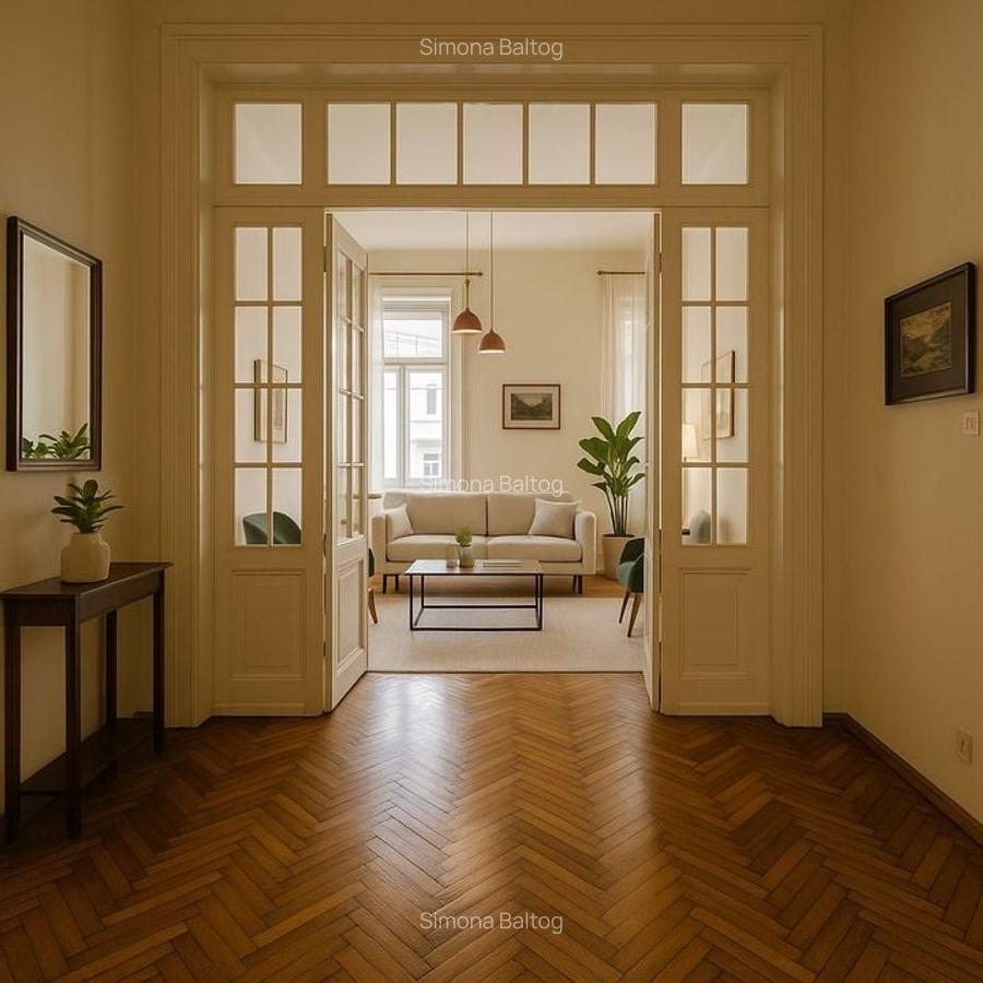 Apartament 3 camere, Central intr-un imobil Istoric realibitat - 2