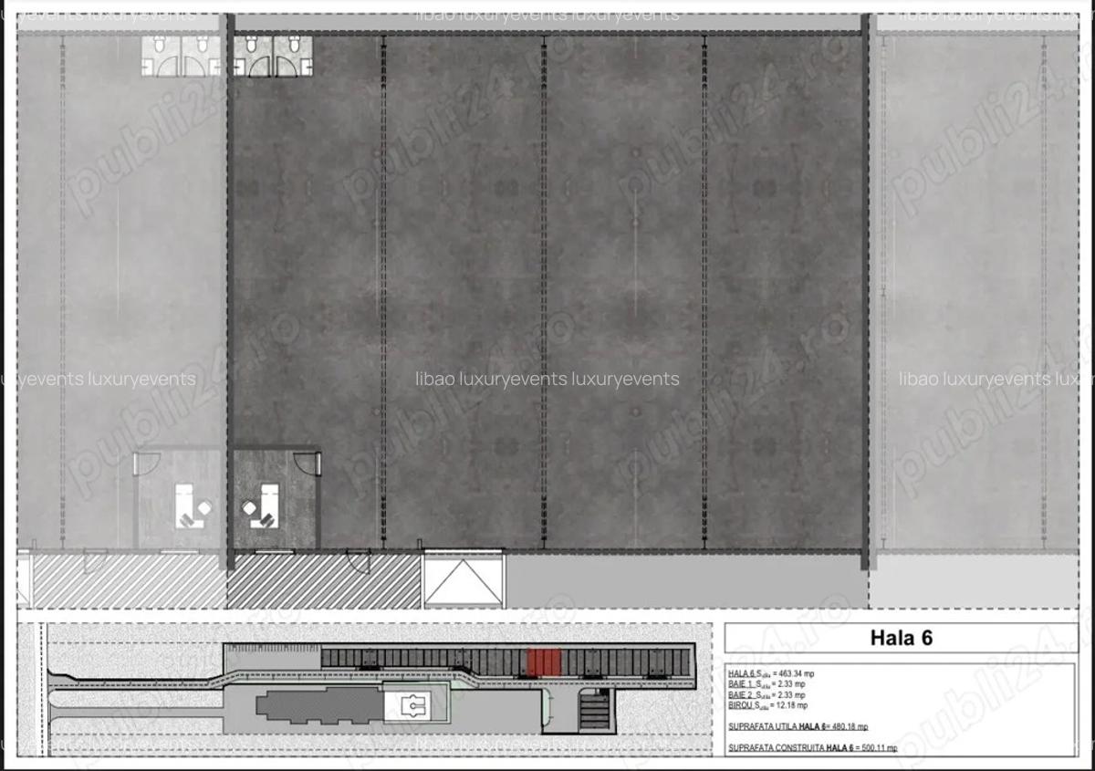 Hale de vanzare TUNARI - 1.250 euro mp - 10