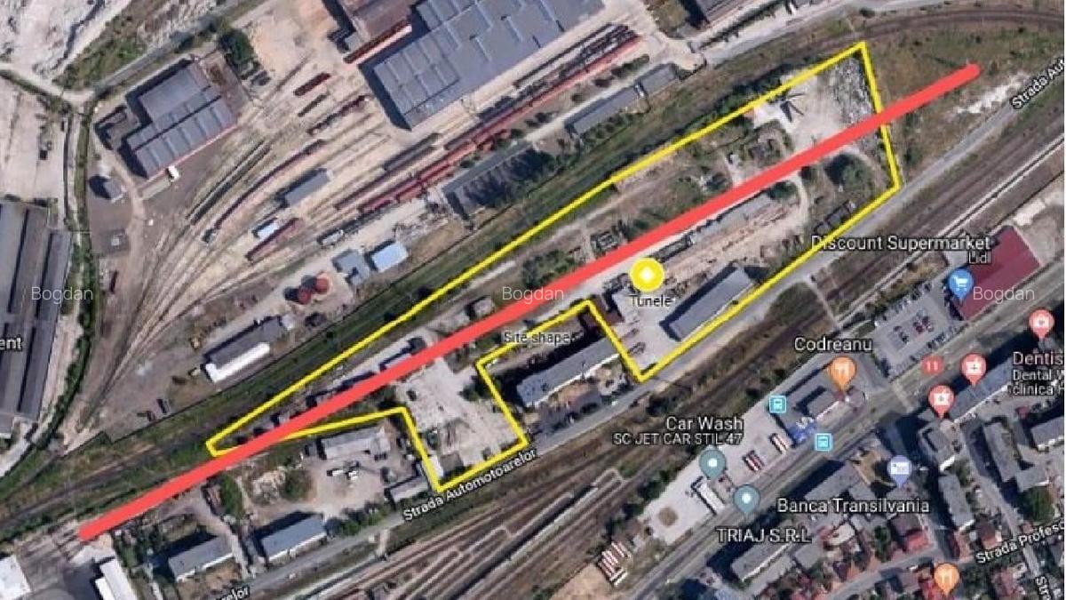 BRASOV, LANGA GARA, SPATIU INDUSTRIAL SI TEREN 40,000 MP- STR. AUTOMOTOAREL - 1