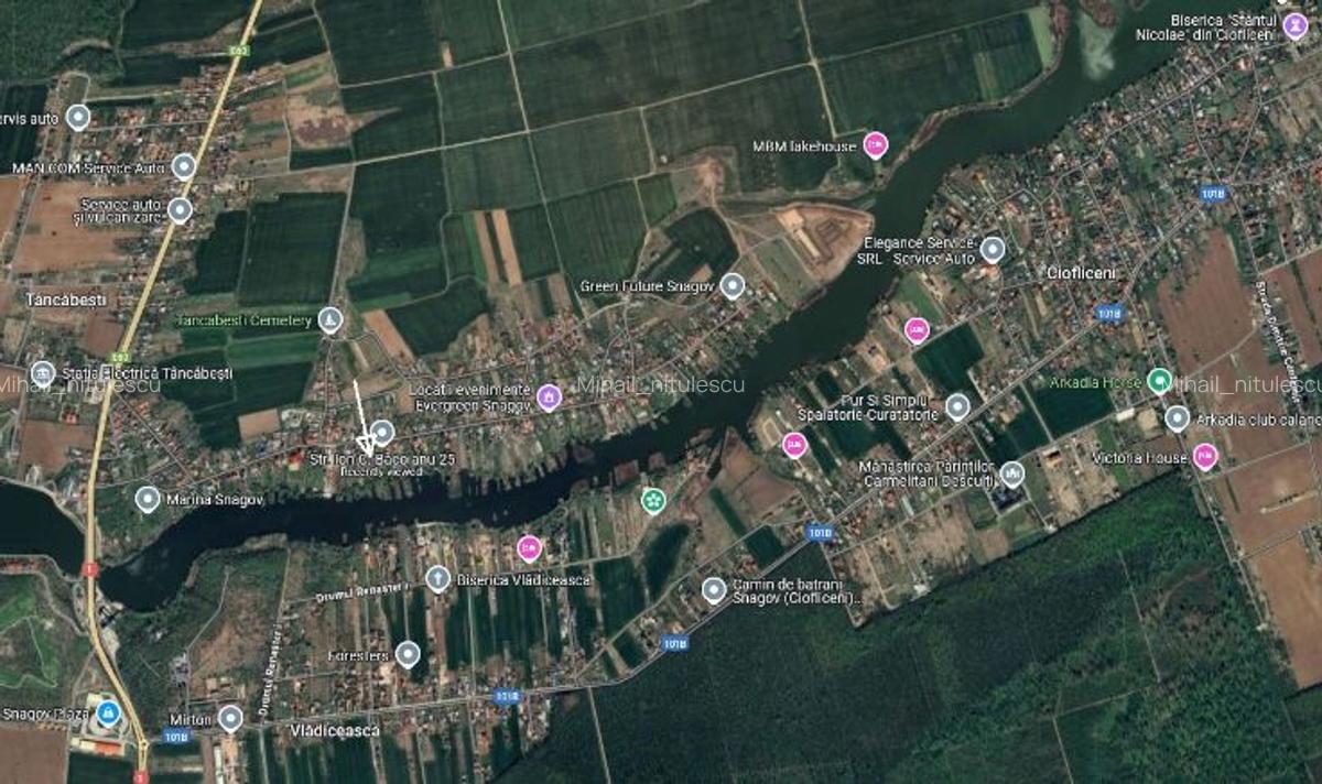 Vanzare teren intravilan cu deschidere la lac - 3