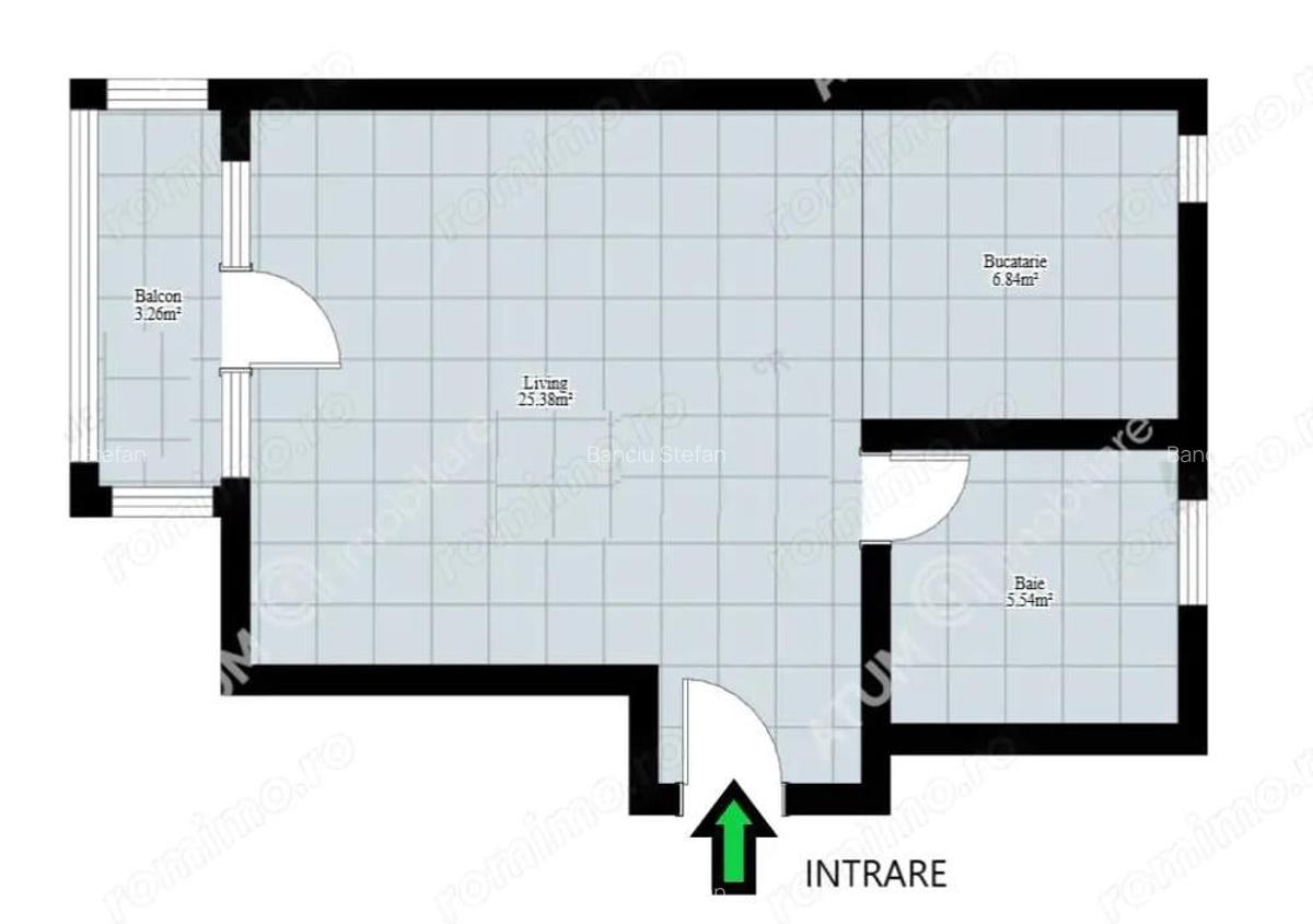 Apartament 3 camere decomandate balcon zona Calea Poplacii Sibiu - 15