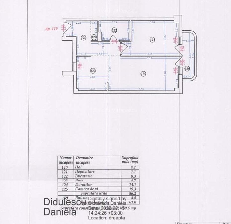Apartament 2 camere – My Place Residence-Porsche Pipera. Liniste completa. - 17