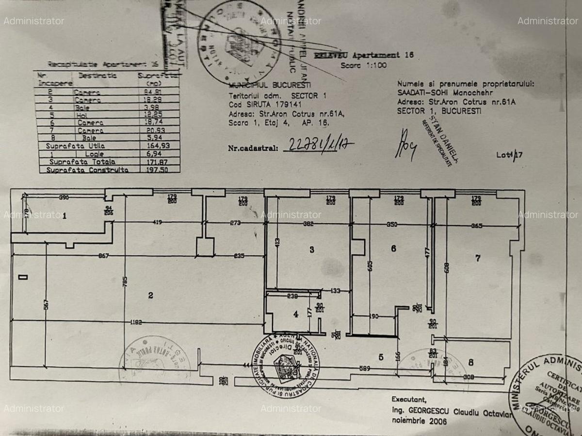 Apartament cu 4 camere decomandat, mobilat în Herăstrău - 2