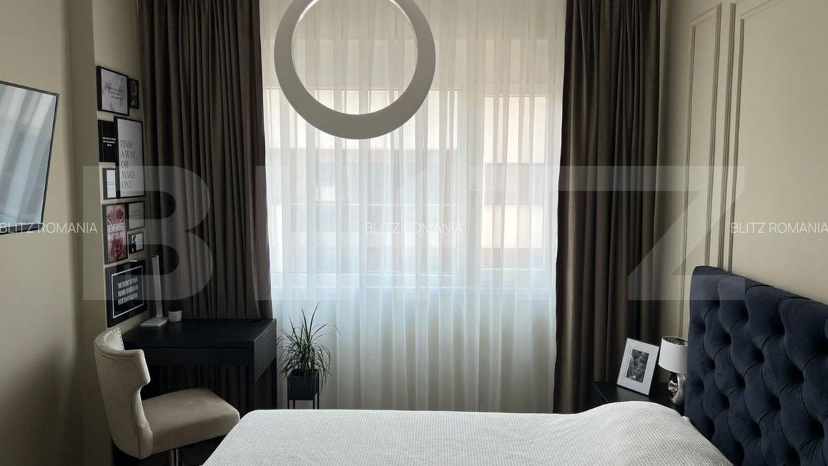 Apartament cu 2 camere, mobilat lux terasa 40 m deasupra +parcare zona Ceyrat - 9