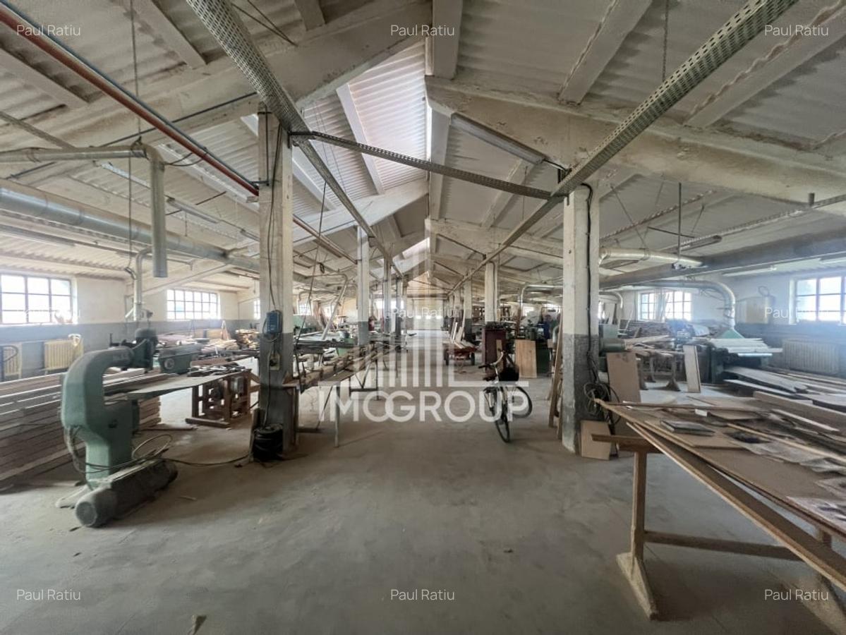 Hala productie 1600 mp - fosta tamplarie lemn, utilata, exaustare + centrala - 5