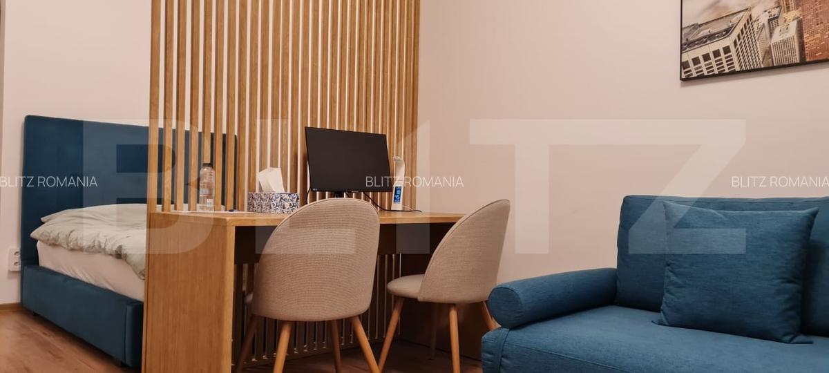 Garsoniera moderna, mobilata lux - locatie excelenta, ideala pentru investitie! - 3 Garsoniera moderna, mobilata lux - locatie excelenta, ideala pentru investitie! - 3