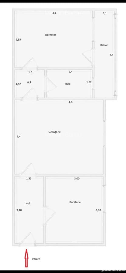 Vand apartament 2 camere - 5