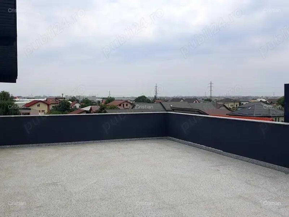 Magurele, penthouse 3 camere+tersa 75 mp, mobilat si utilat modern! - 9