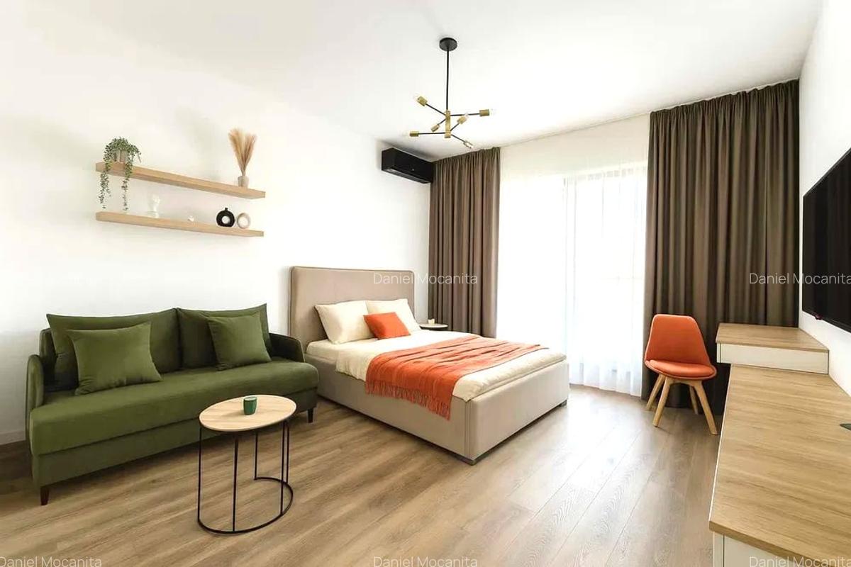 Garsoniera Spatioasa, 40 mp, cu Centrala - Pet Friendly | Exigent Plaza - 1