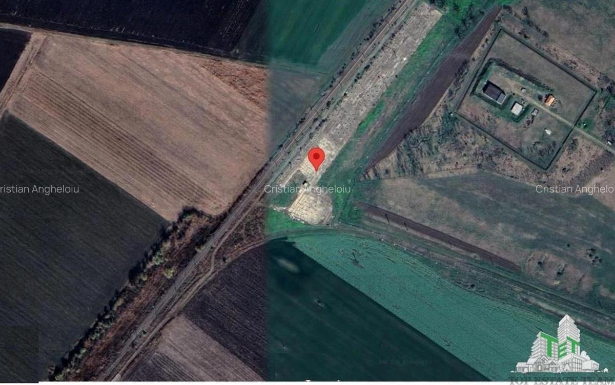 Teren si platforma betonata cu acces rapid la Autostrada Moldove+? Boboc, Buzau - 1
