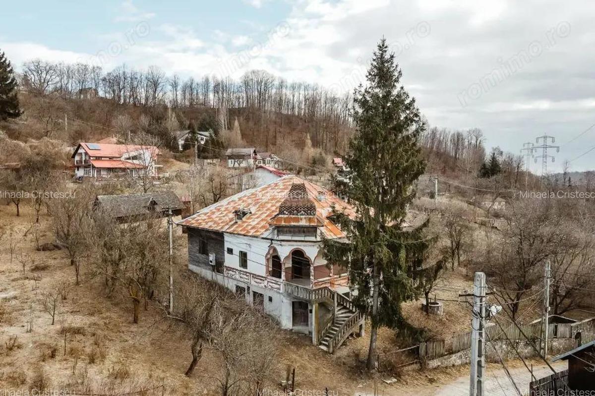 DE VANZARE - VILA la Breaza, Prahova, 9 camere, 1.873 mp teren - 2